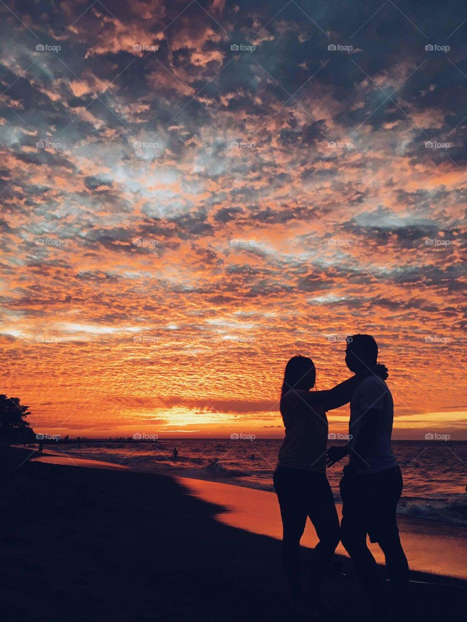 A beautiful sunset. 🌇