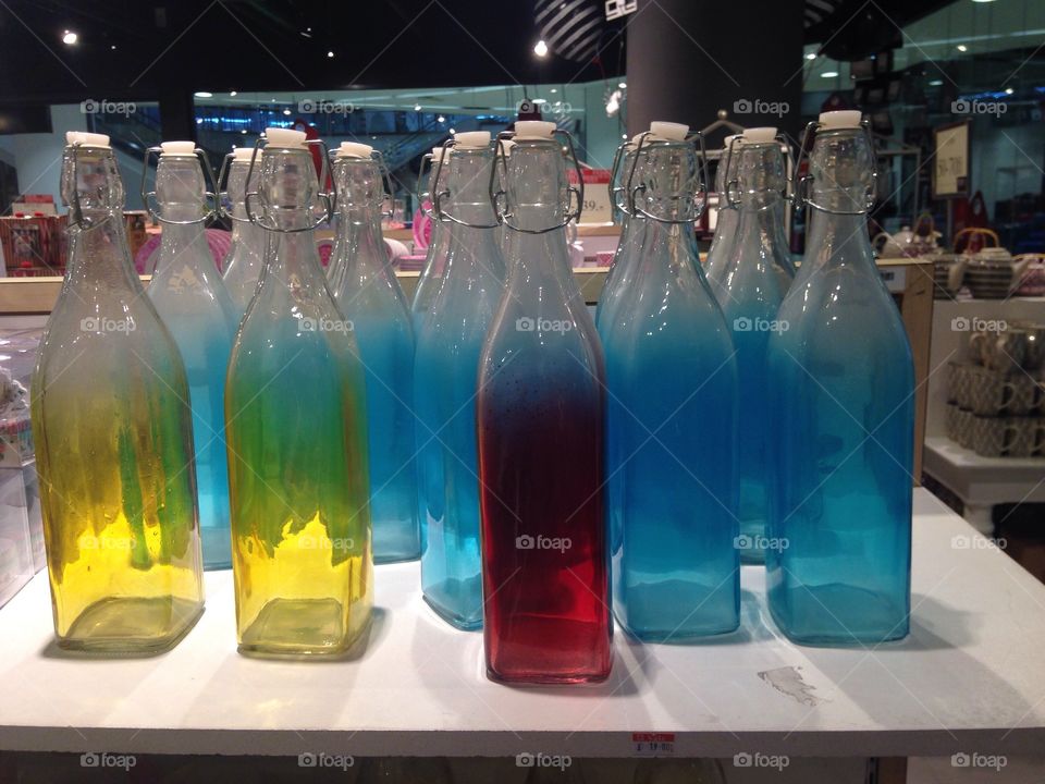 Bottle, Glass, Color Bottle