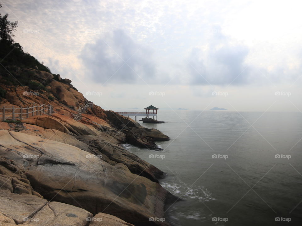 The Gazebo in a Coastal trail area