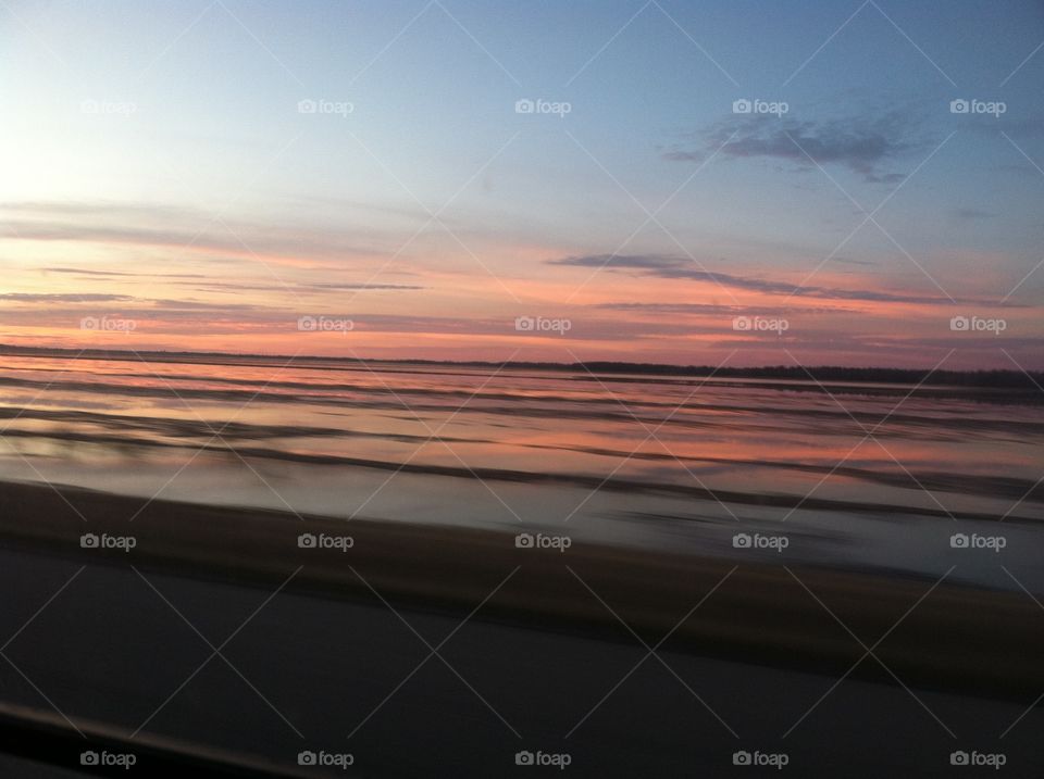 Sunset, Beach, Sea, Dusk, Evening