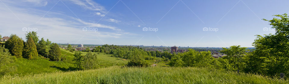 panorama of Ottawa valey