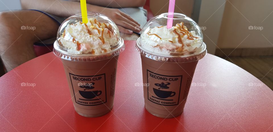 Cafe frappe second cup