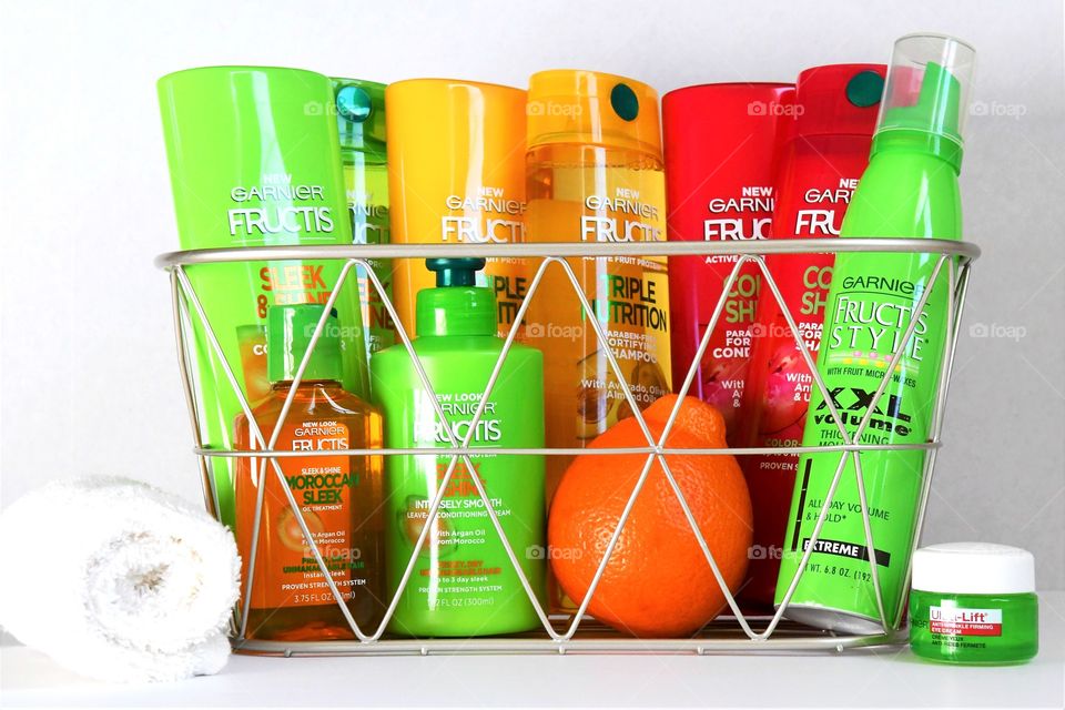 Fructis Garnier hair care products