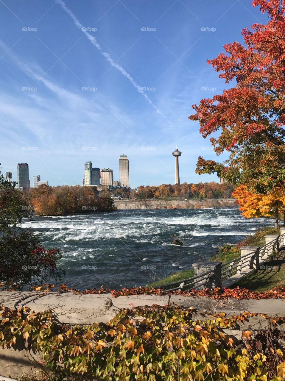 Fall in Niagara Falls