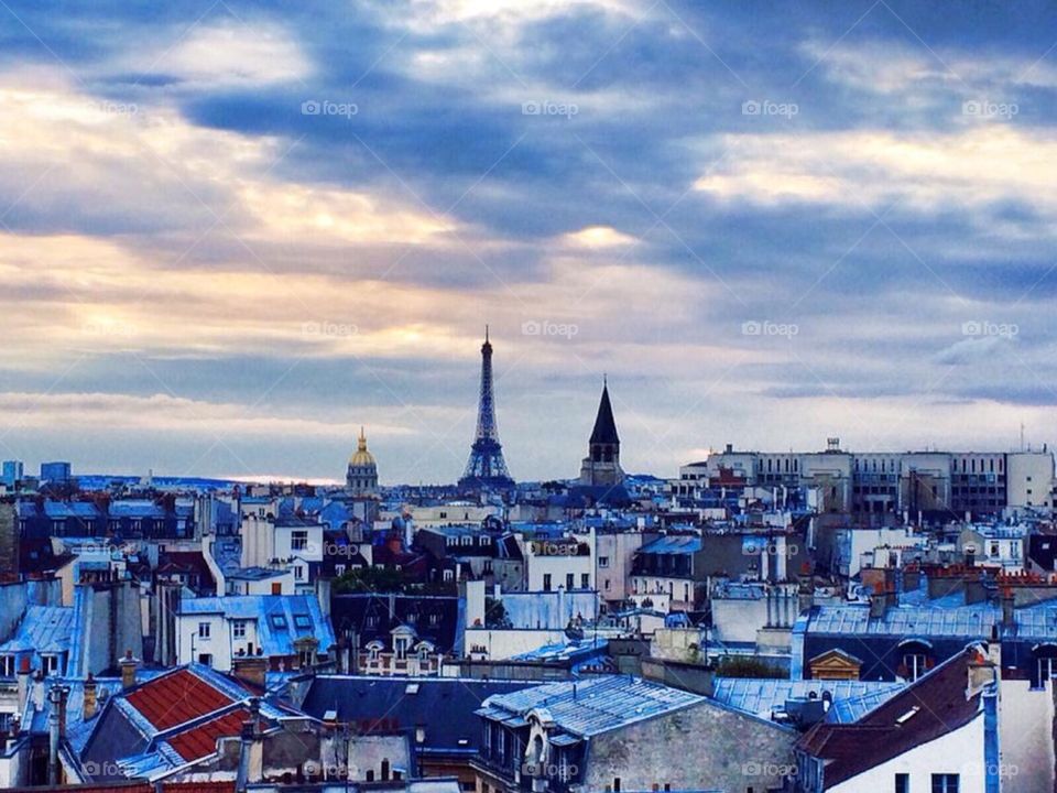 Paris evening