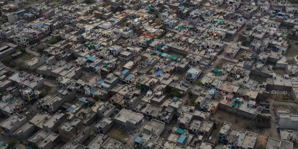 Houses from above 