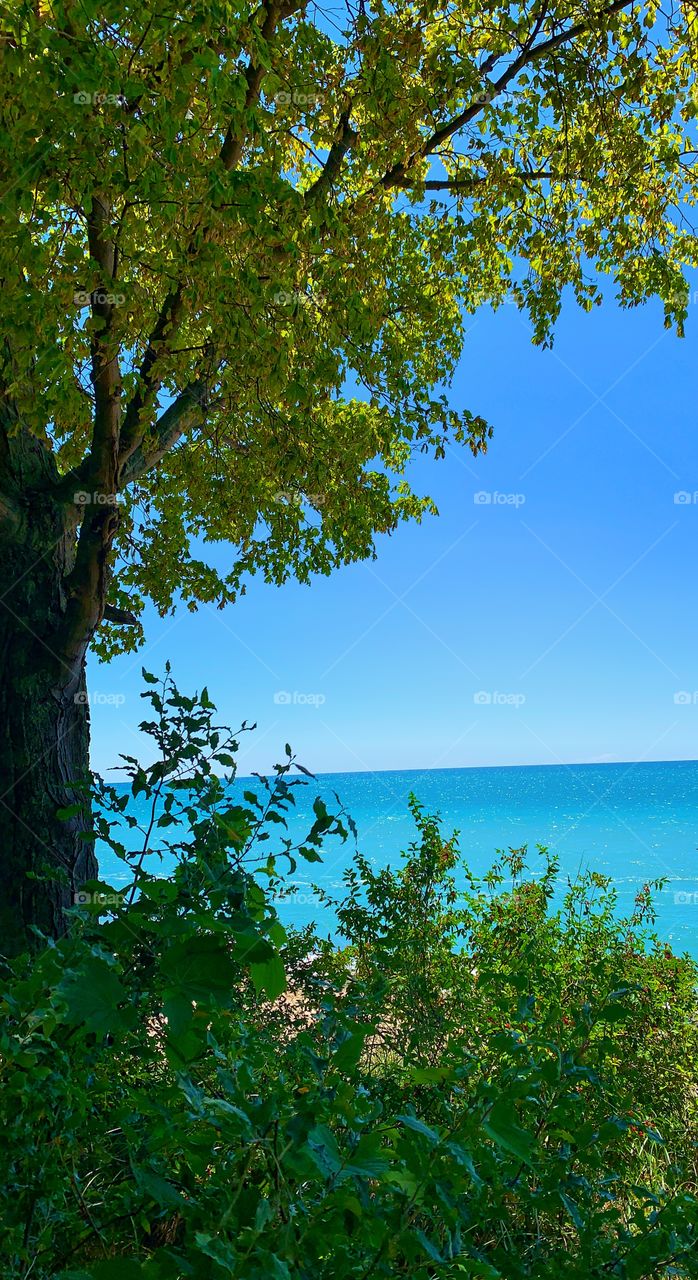 Beautiful view of Lake Michigan—taken in Ludington, Michigan 