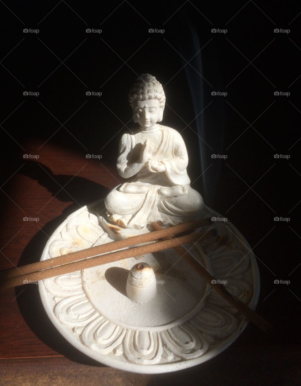 Buddha incense burner