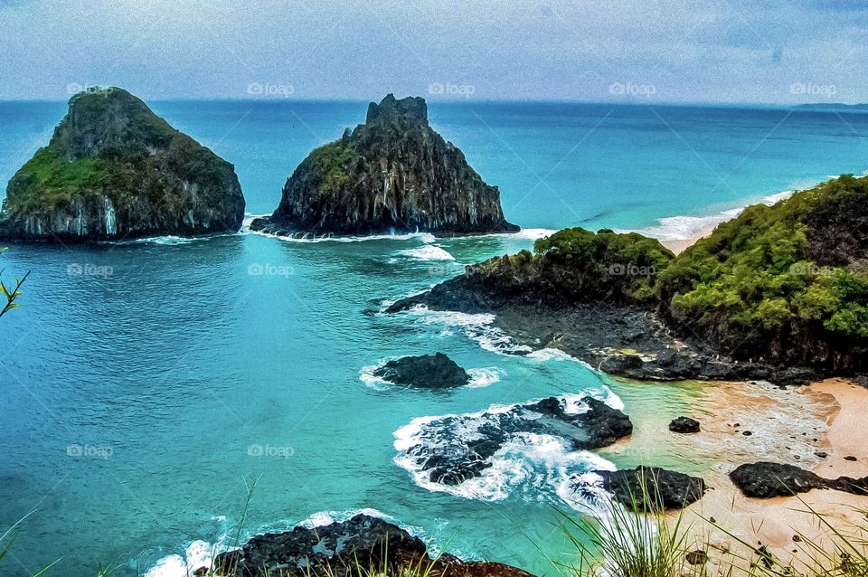 Fernando de Noronha island. Beach 