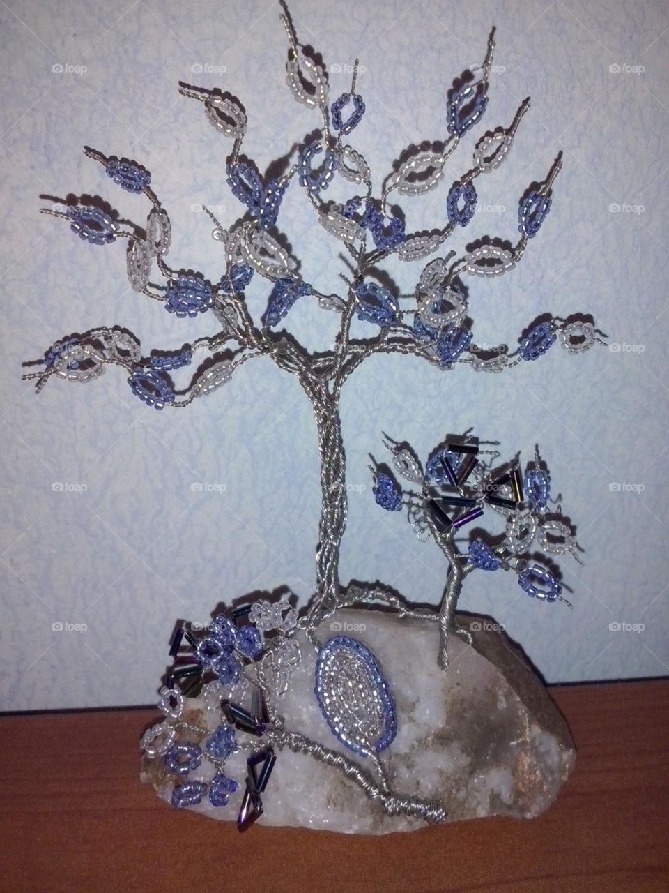 wire and bead trees