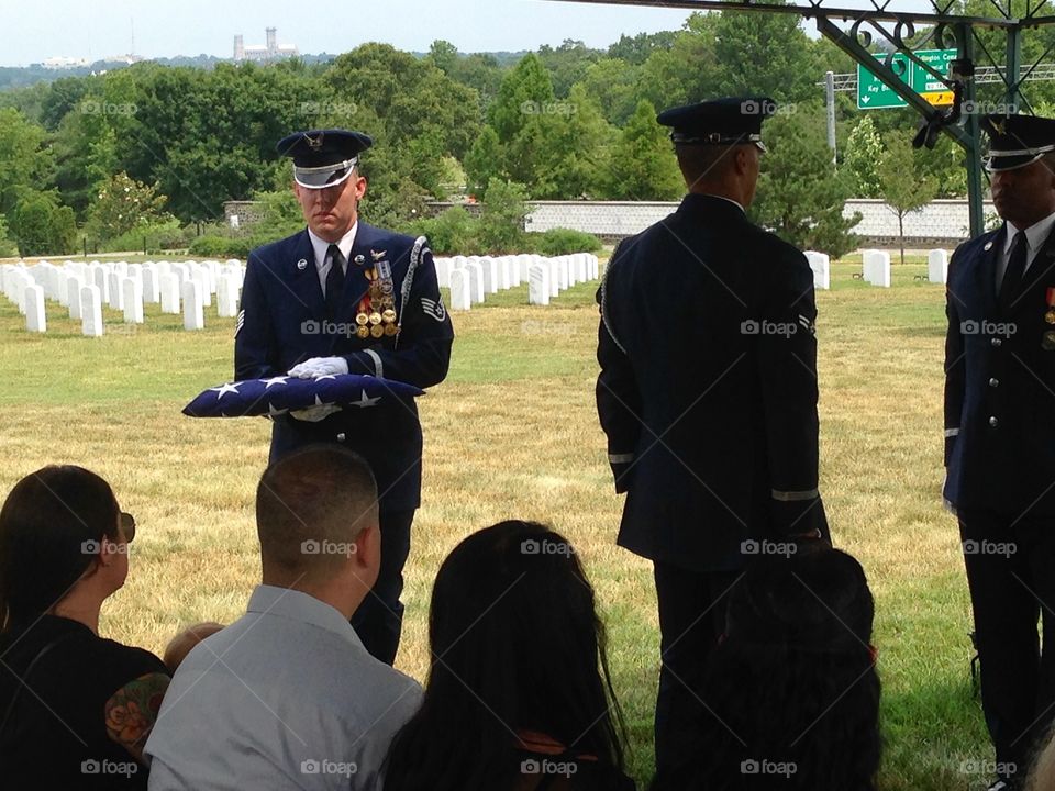 Funeral Flag 