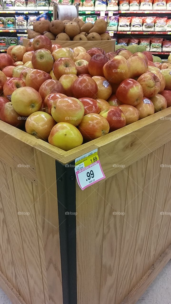 Apples on Sale