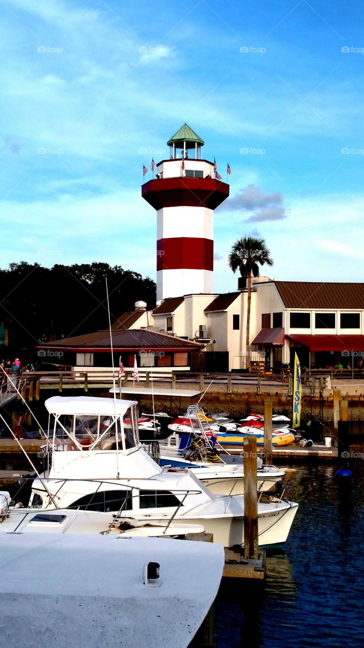 Harbor Island lighthouse