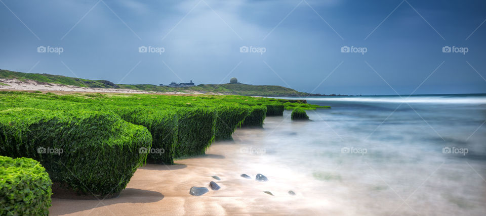 Laomei green reefs in Taiwan