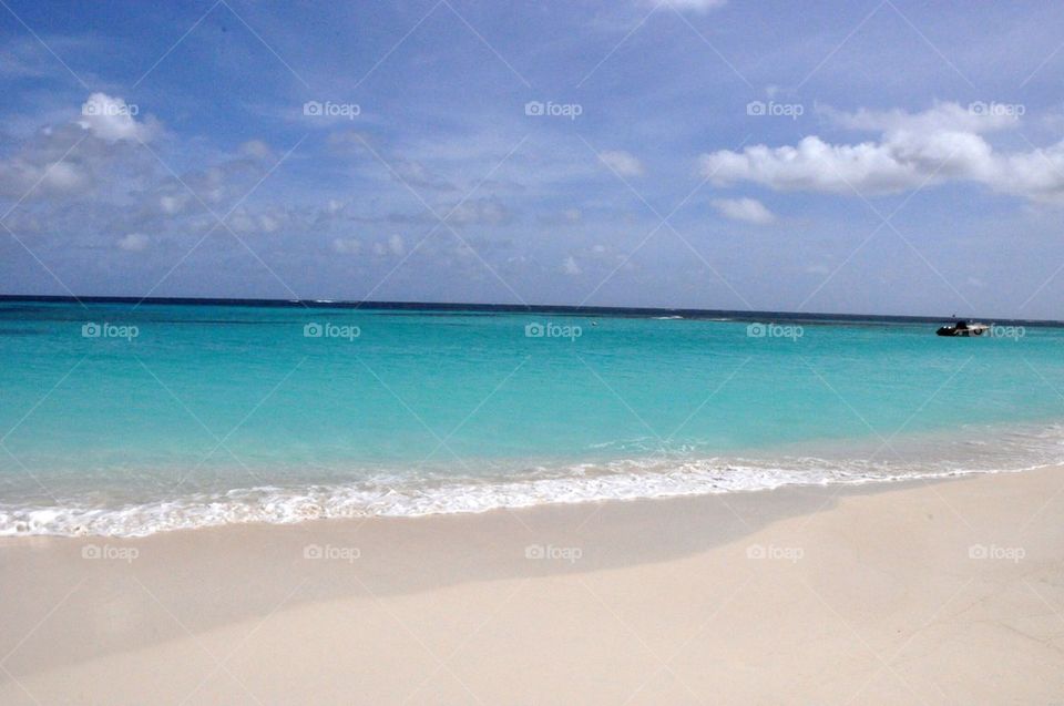 Shoal beach, anguilla