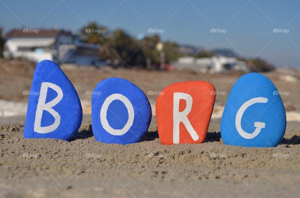 Borg, swedish word meaning castle, tower and surname