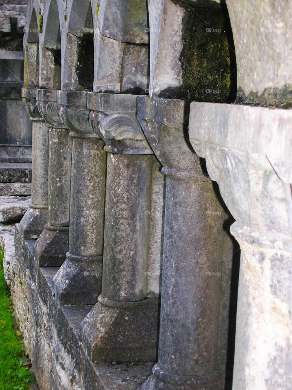 Pillars of Stone. Pillars of Stone, study of darkness & light