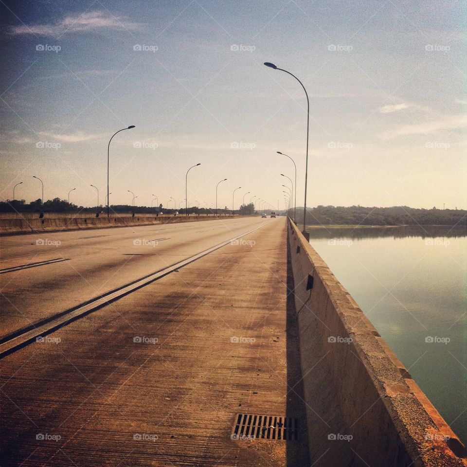 Trecho do Rodoanel, próximo à Represa de Guarapiranga (São Paulo).