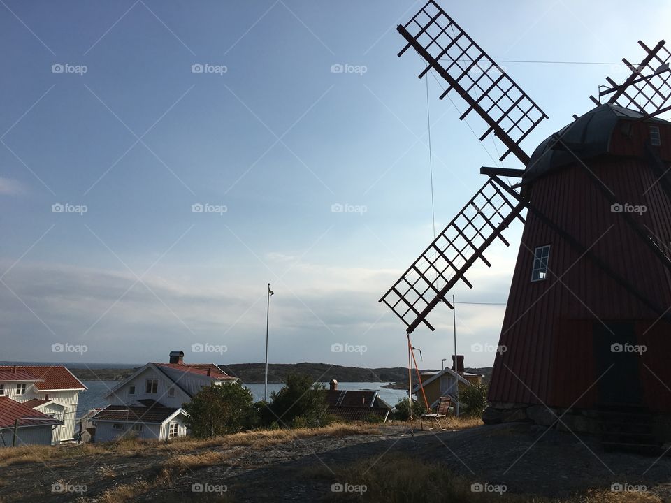 Windmill, Grinder, Wind, House, No Person