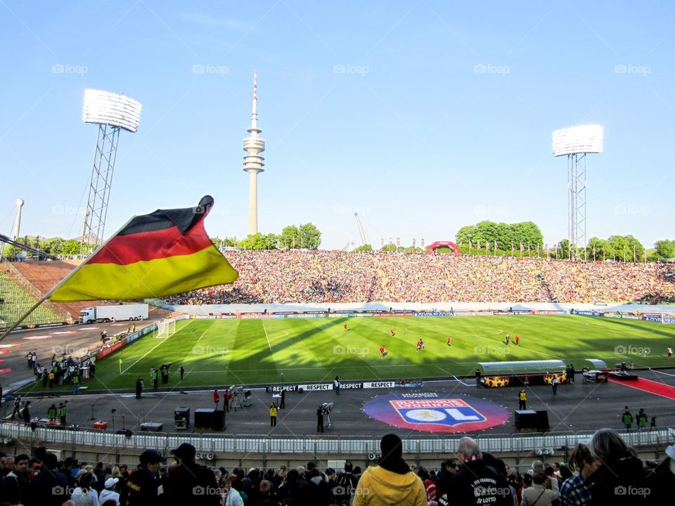 German soccer game