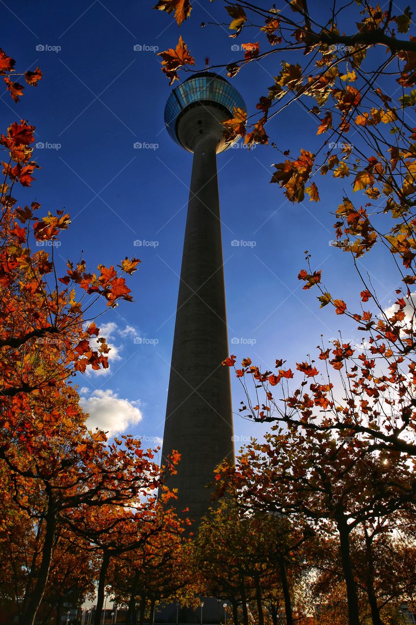 Duesseldorf cominication tower Germany