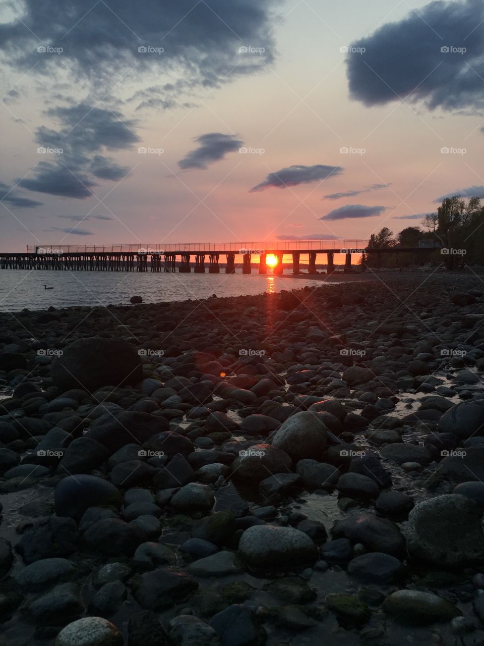 Beach sunset