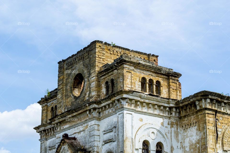 Ruins of the Cathedral of the Holy Trinity (Odessa region, Ukraine)