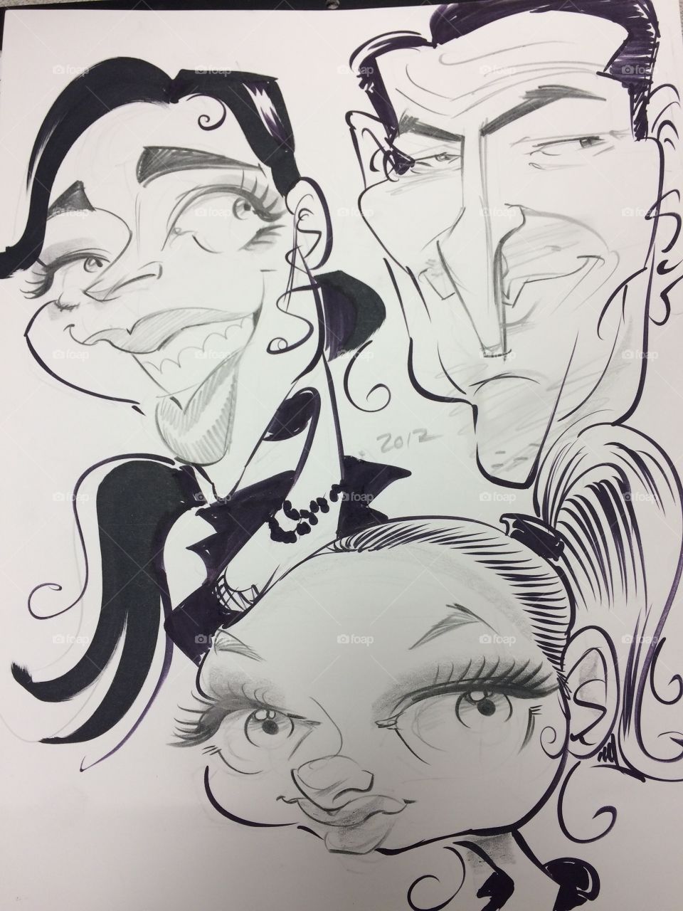 Caricature done at work. 