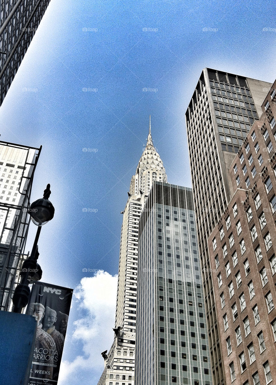 city low newyork skyscraper by meredithk