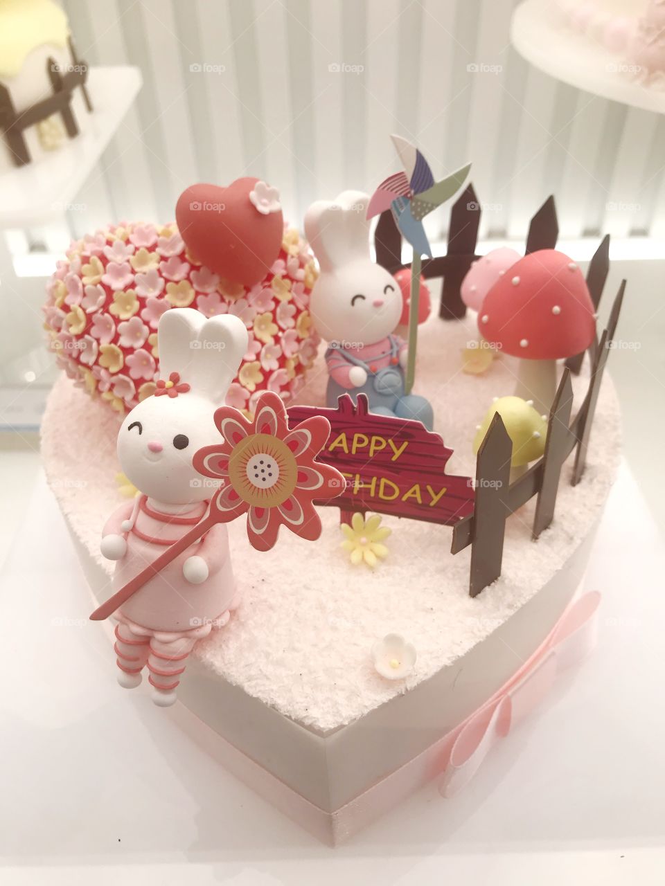 Rabbit birthday cake