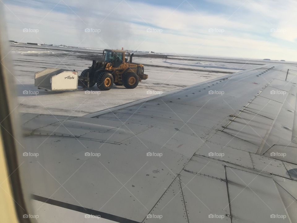 Vehicle, Transportation System, No Person, Airplane, Winter