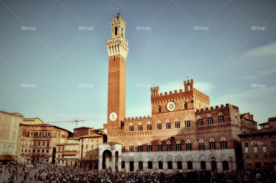 Piazza del Campo siena italy