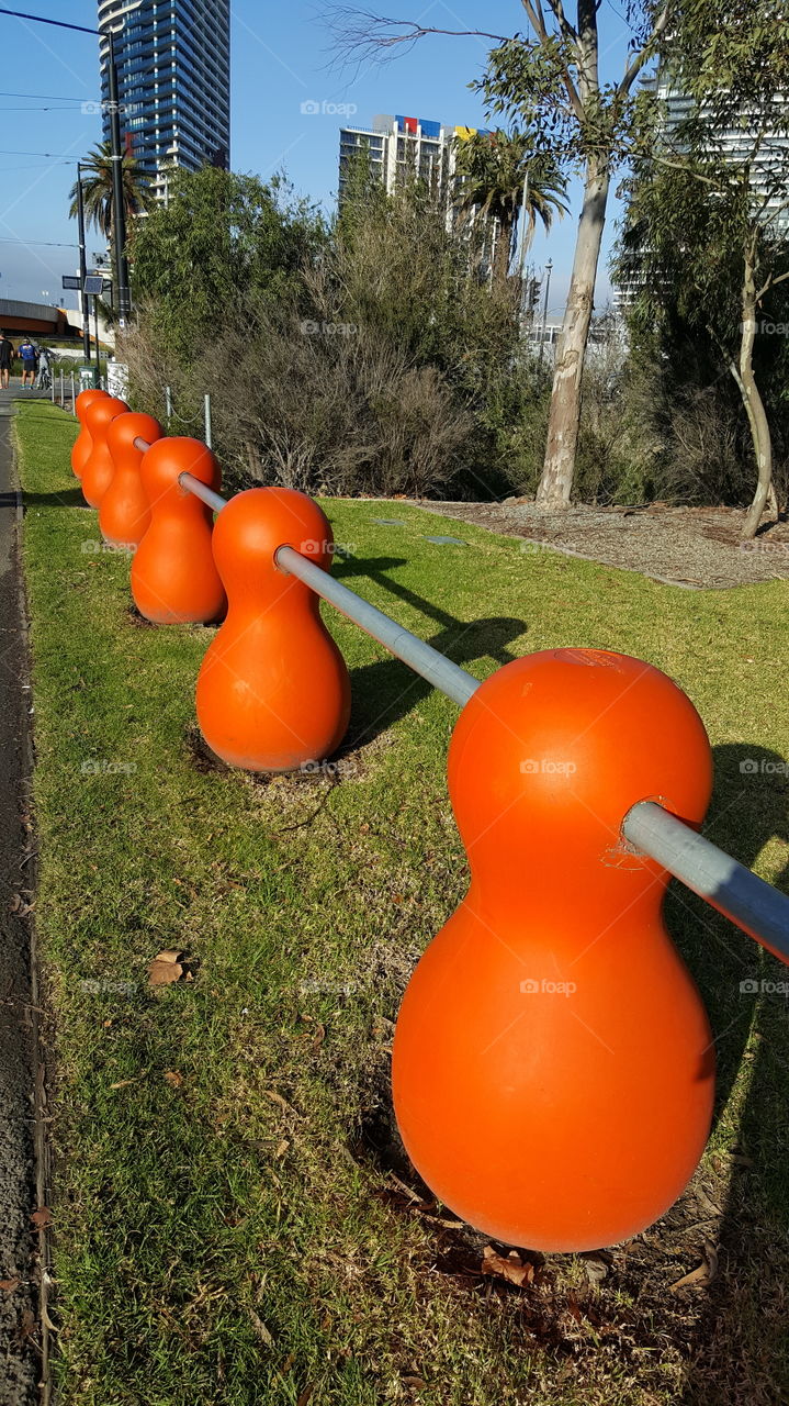 Those are not bowling pins!