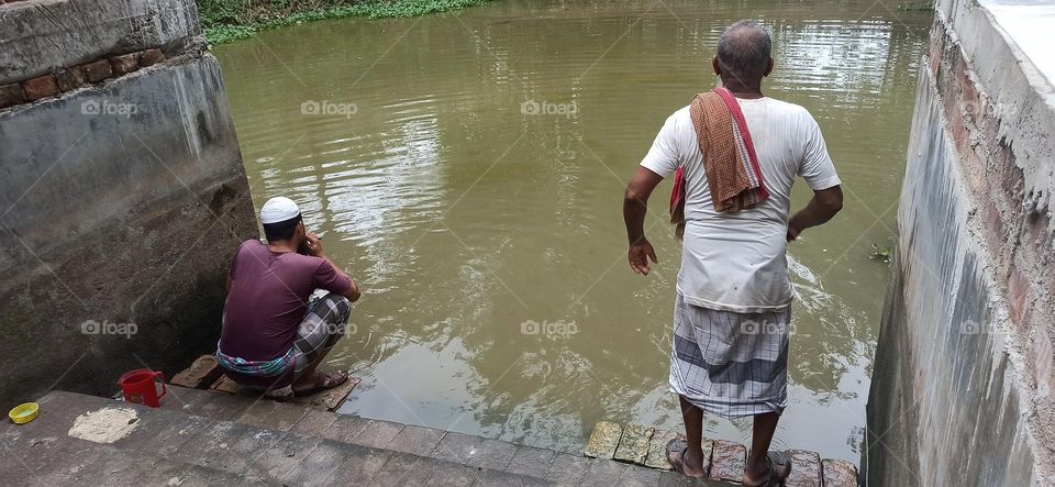 Bathing ghats