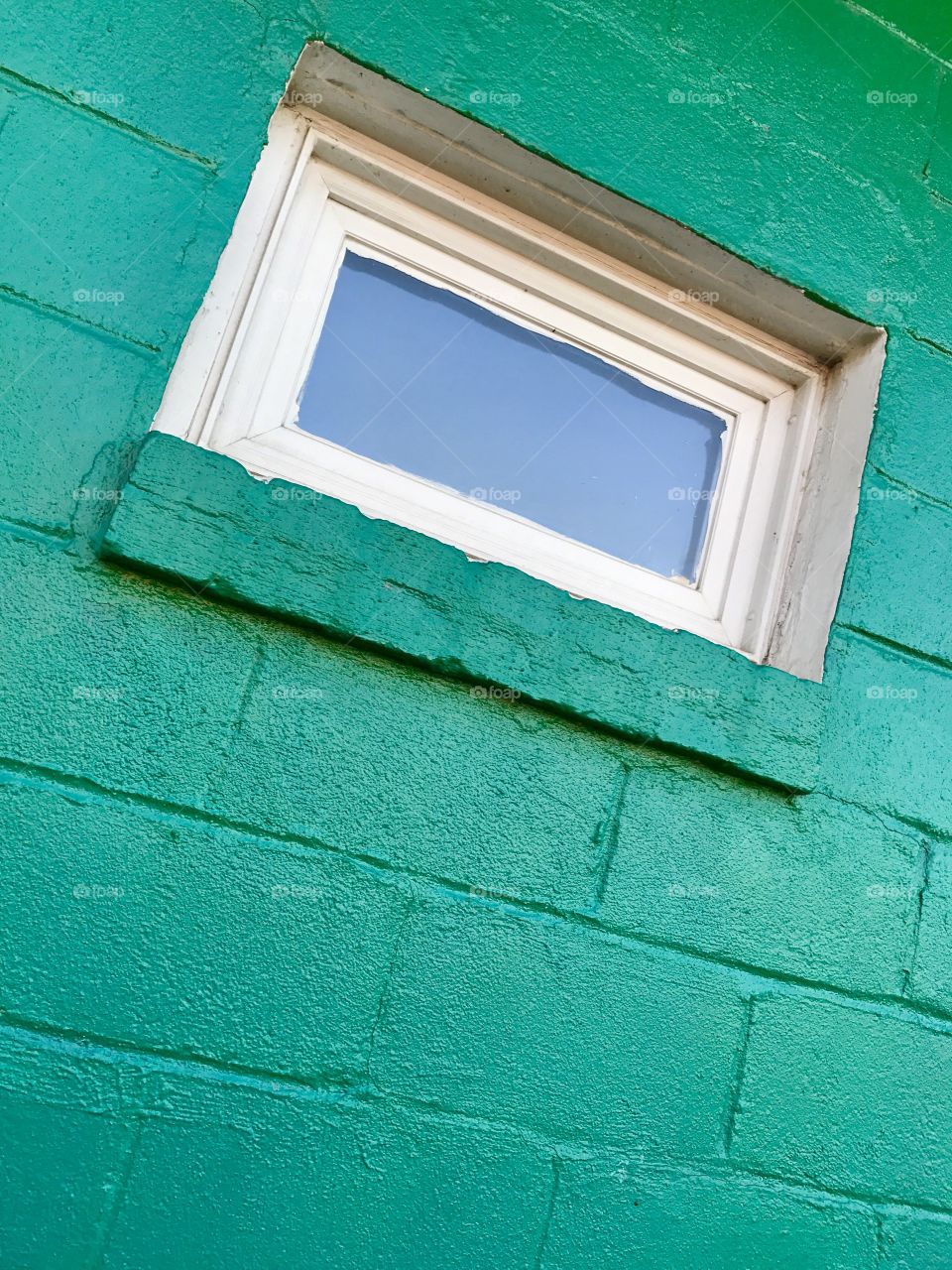 Small Window & Green Wall