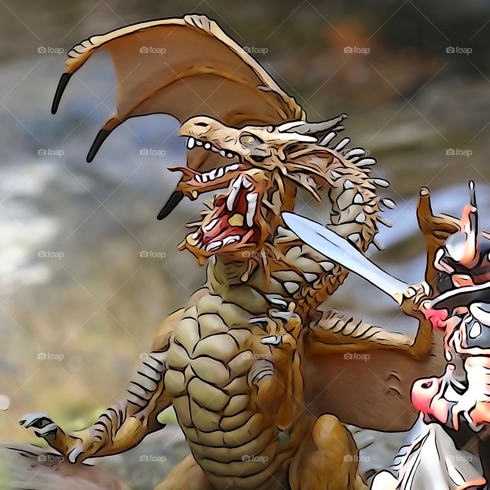 dragon battle