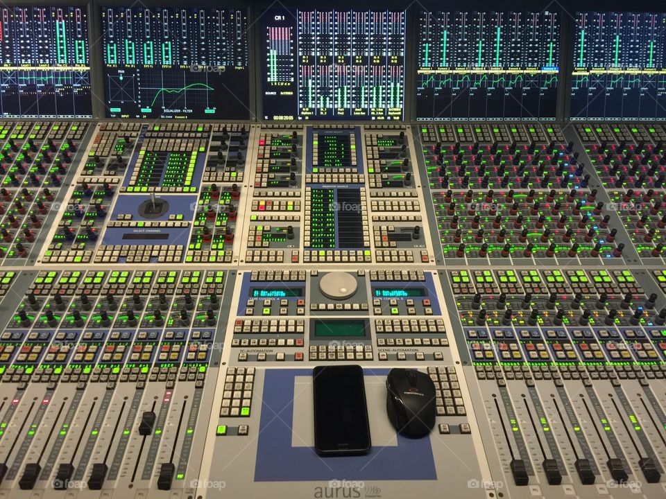 Audio Mixing Console