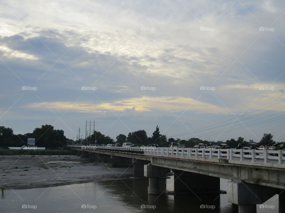 cloud on bridge