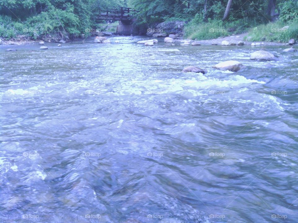 River Rocks Water