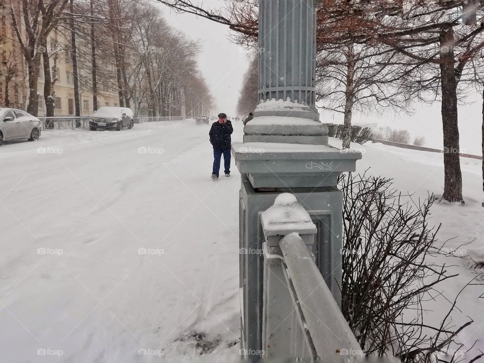 Going through the winter.