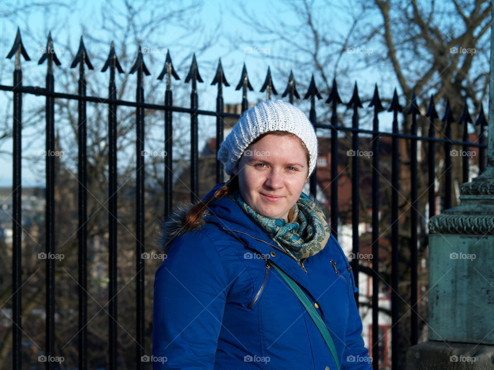 Winter, Cold, Fence, Snow, Coat