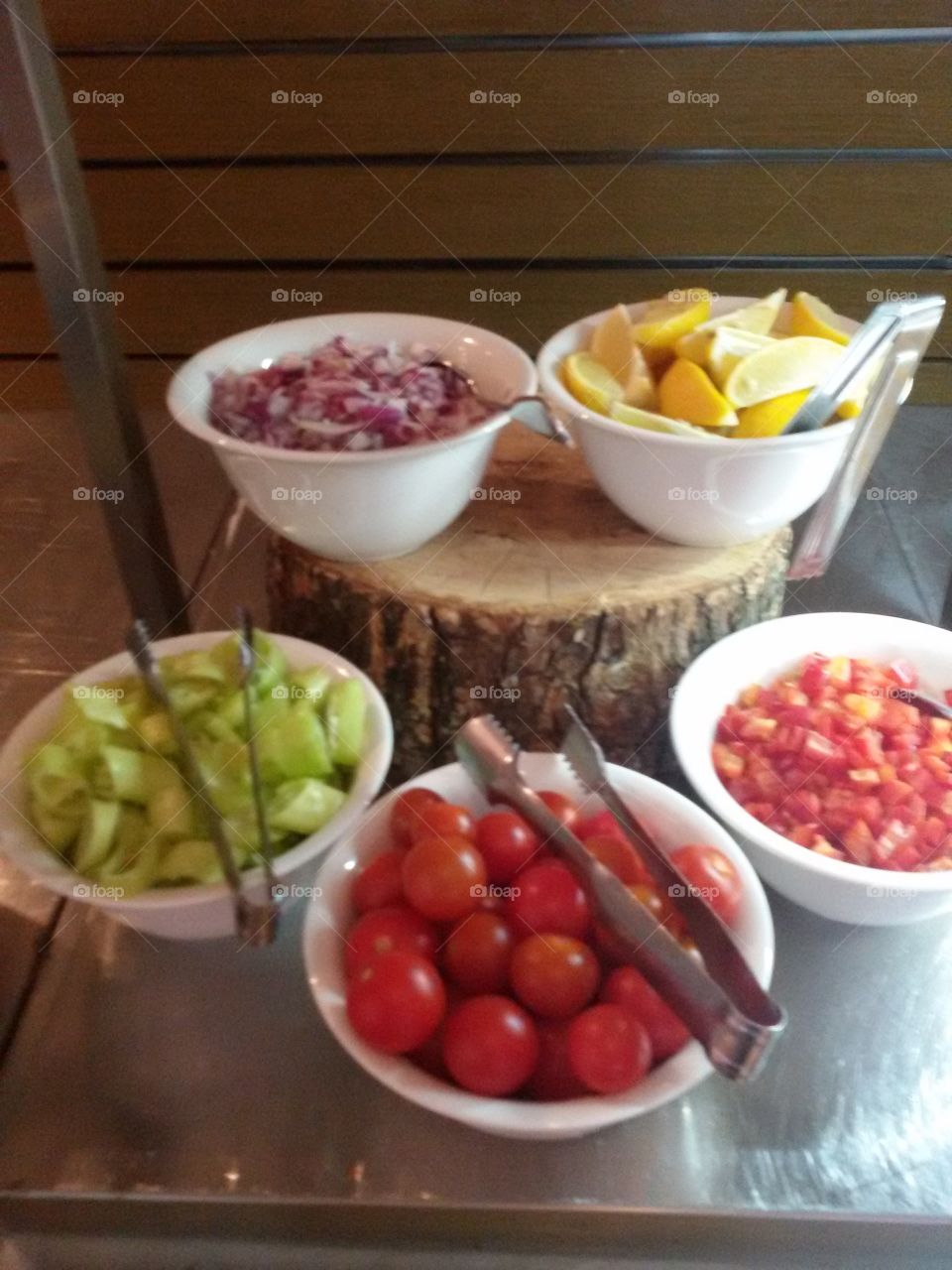 various vegetables for lunch