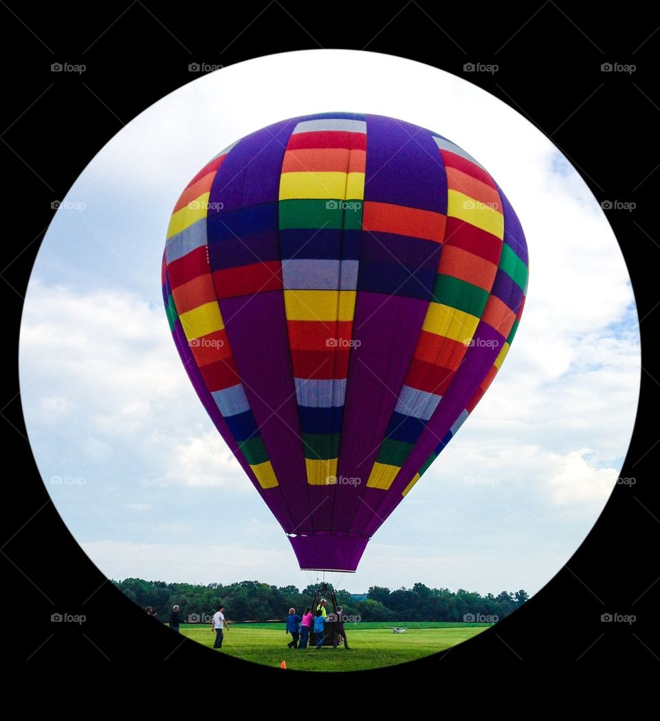 Hot air balloon 13