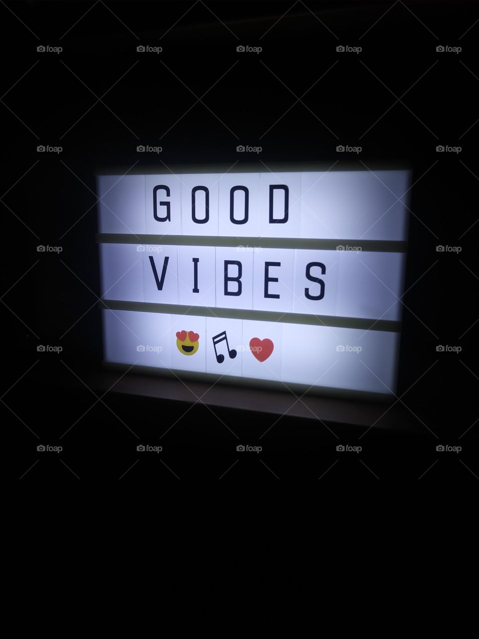 Good Vibes Light Box