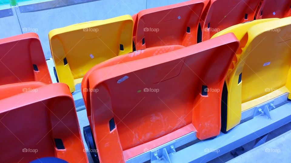 Stadium chairs