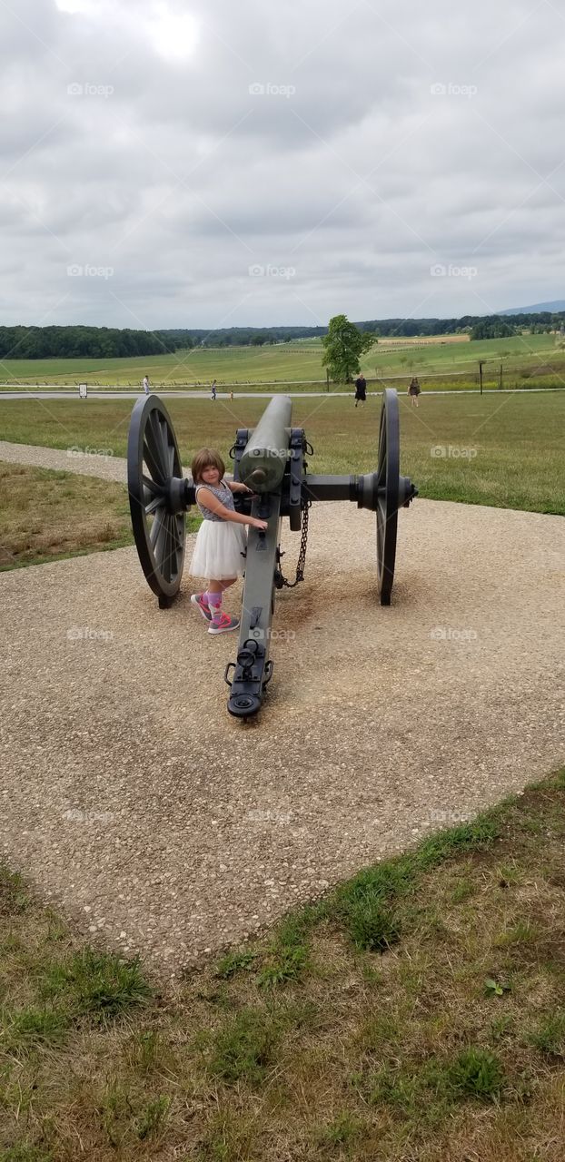 gabby at Gettysburg