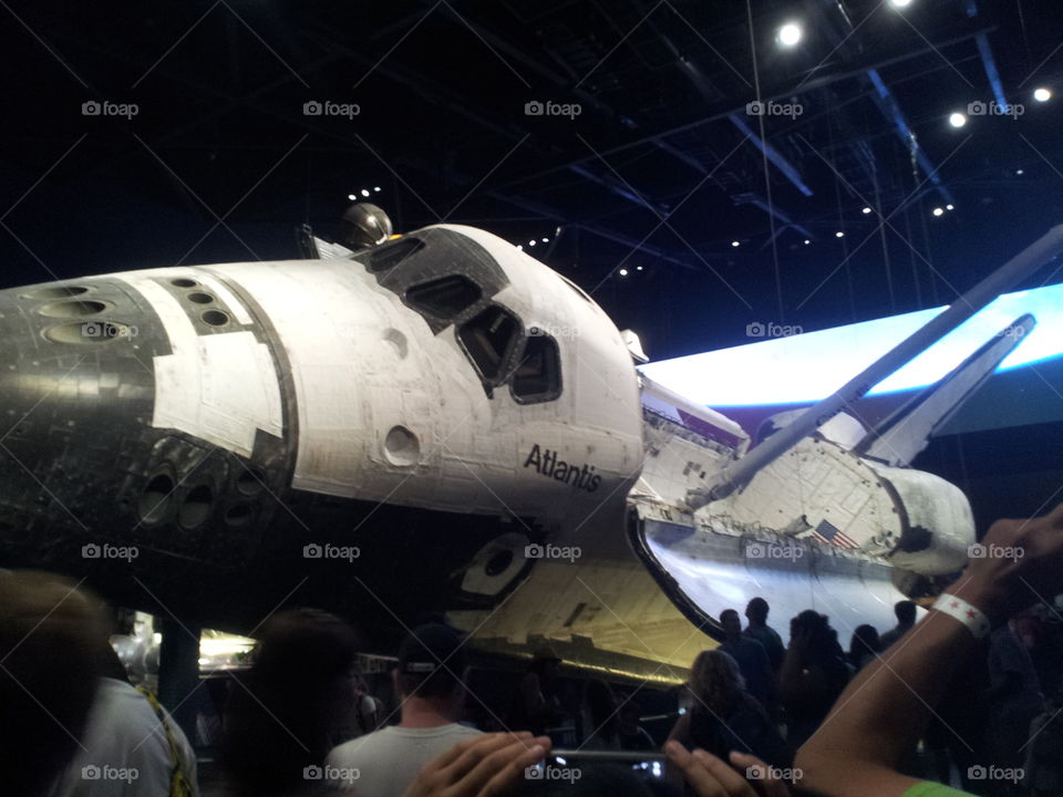 Atlantis Space Shuttle at the Kennedy Space Center 
