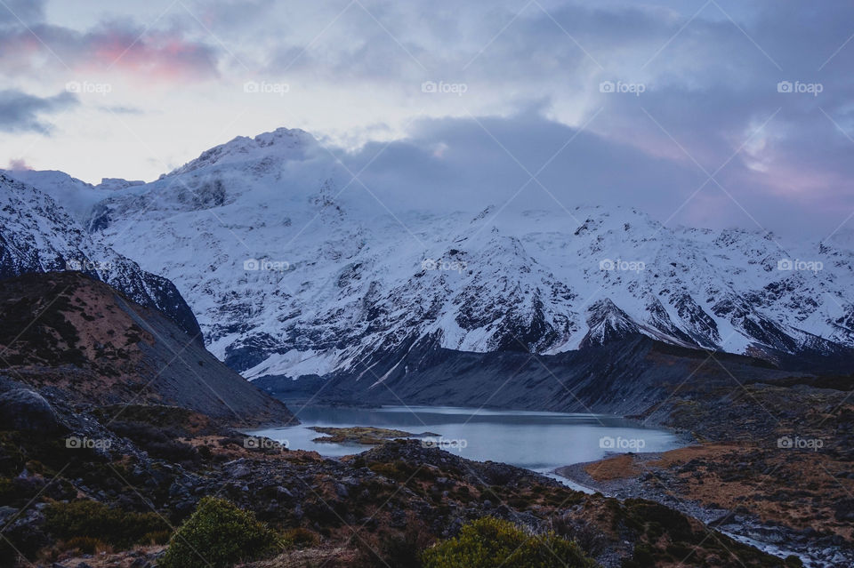 Mt Sefton, Hooker Valley Trail, New Zealand 