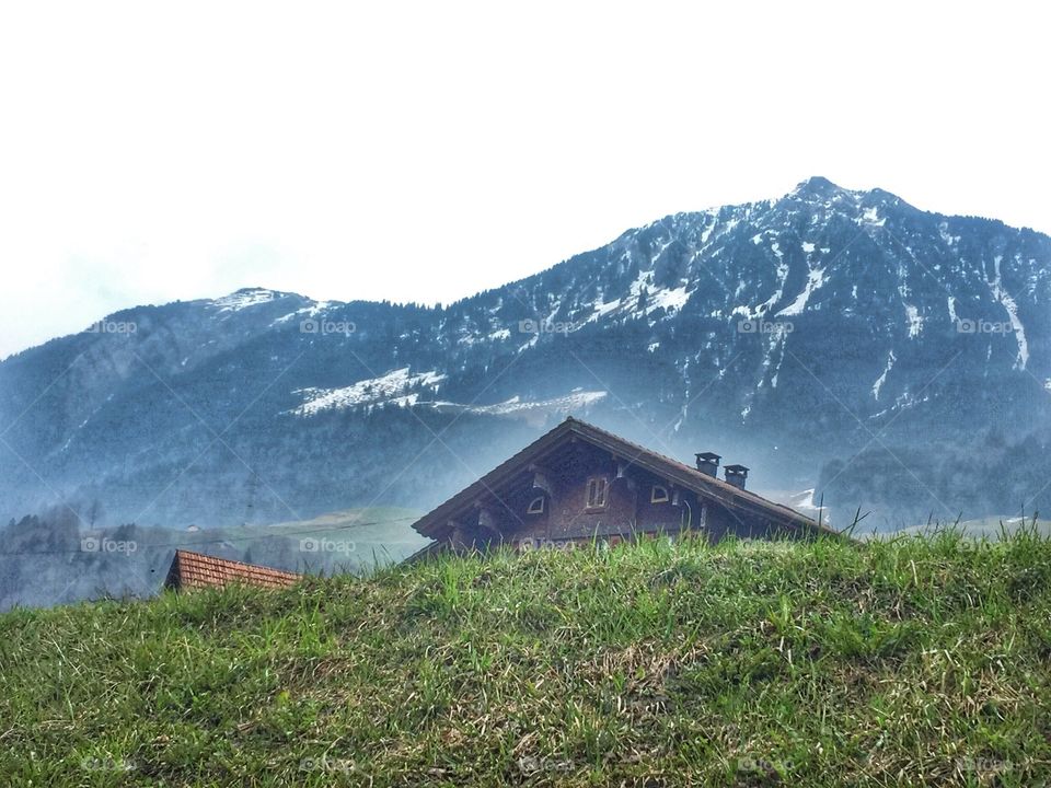 House in the mountains 