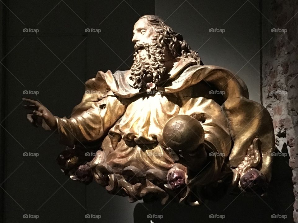 Statue inside Duomo museum 